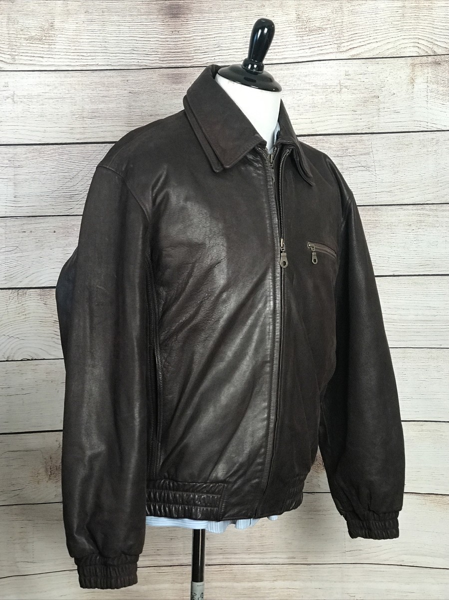 Adventure Bound レザー ボンバージャケット　Thinsulate Wilson Leather Black Leather Adventure Bound Jacket Size L - Etsy