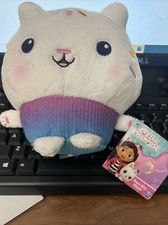 NEW DreamWorks Gabbys Dollhouse Cakey Cat Purrific Plush Toy 6 Inch Stuffie