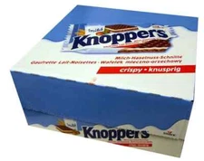 Storck Knoppers German Milk Hazelnut Chocolate Wafer 5 Pack/25 Pics 0.88oz 25g