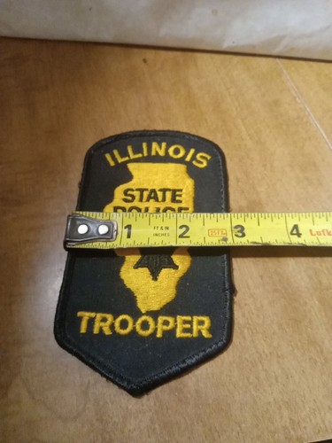 Illinois State Police Trooper Shoulder Patch Used - Picture 2 of 6