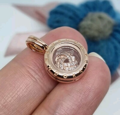Floating Locket Charm Pandora Rose Gold Locket NEW BOXED Genuine