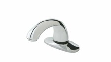 Deck Mount Sensor Touch-Free Bathroom Faucet - Chrome Plated