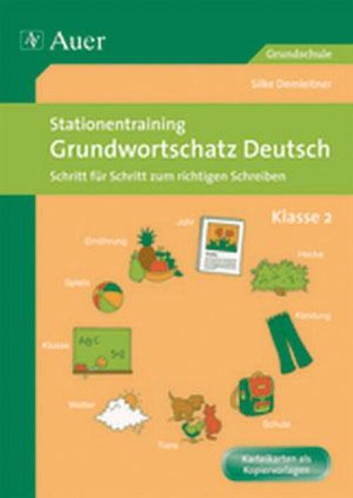 Thumbnail - Stationentraining Grundwortschatz Deutsch 2 Silke Demleitner Broschüre