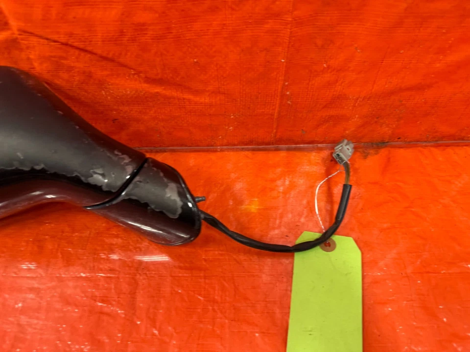 93-97 HONDA DEL SOL PASAJERO ESPEJO RETROVISOR DERECHO POTENCIA - NEGRO - OEM #294 Foto 4 de 4