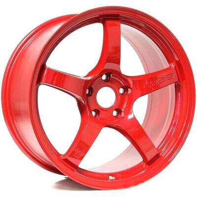 Rays Gram Lights 57CR 18x9.5 +38 5x114.3 Milano Red (Set of 4) WGCRX38EMRP