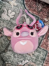 Disney Saint Valentine Squishmallow PINK ANGEL. New/ Lilo Stitch