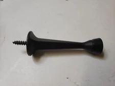 LOT OF 25 Delaney 402175 3" Rigid Door Stoppers (Black)