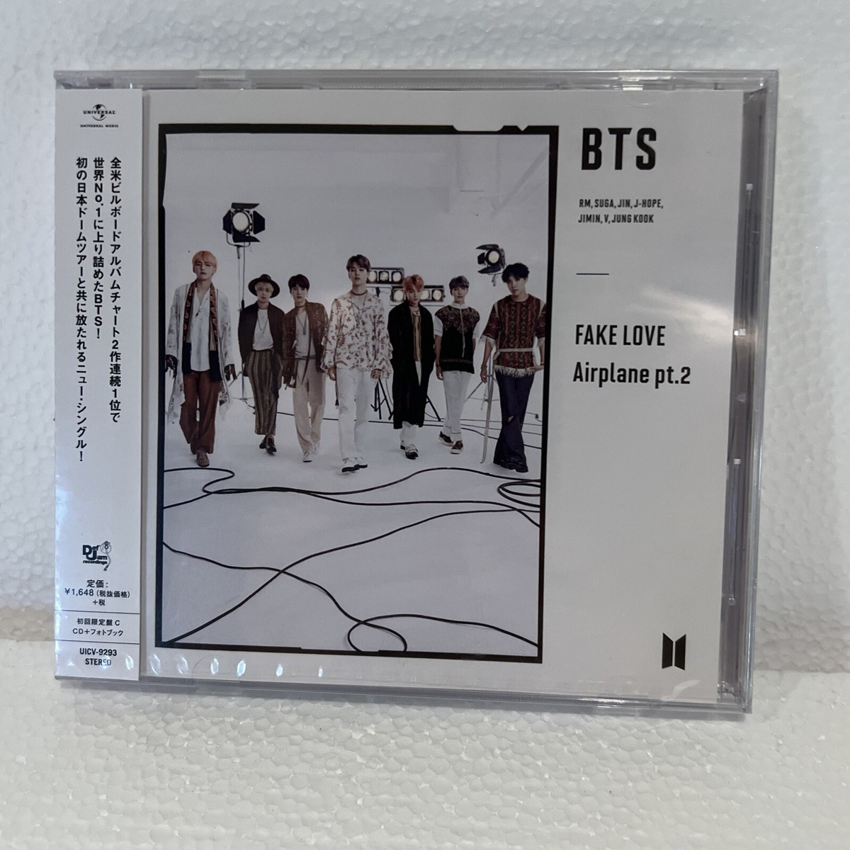 BTS - Fake Love / Airplane Pt. 2 [Used CD] Ltd Ed, With Book