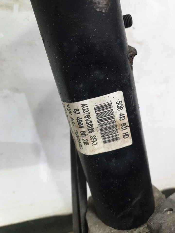 Suspensión delantera esquina izquierda audi s3 8v 2016-2020 5q0407257a 5q0413031hd Foto 3 de 4