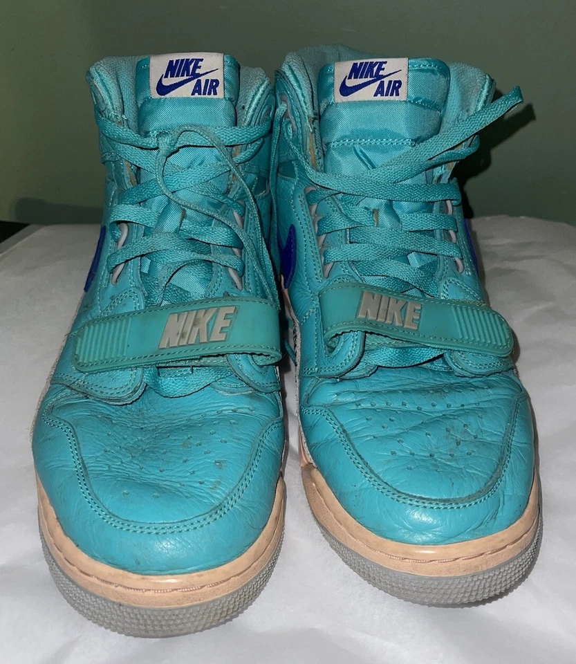 Nike Air Jordan Zapatos Para Hombres Talla 12 Legacy 312 Hyper Jade Baloncesto AV3922-348 Foto 3 de 4