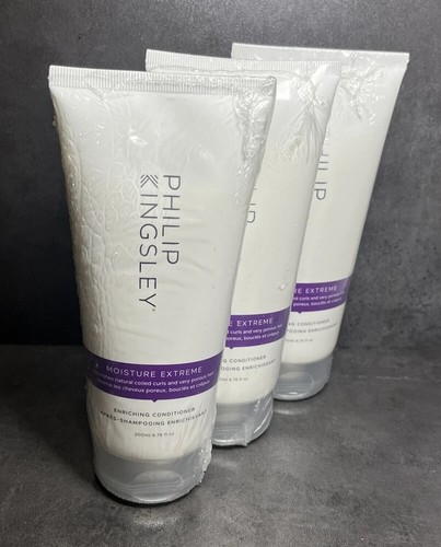 3X Philip Kingsley Moisture Extreme Enriching Conditioner 6,76oz NEU VERSIEGELT