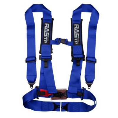 3'' Racing Seat Belt Harness 4 Point Quick Release Shoulder Pad ATV UTV