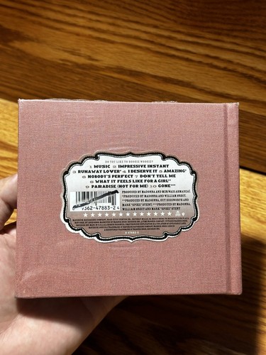 Madonna - Music - New - Rose Linen - CD Limited Edition Sealed - Foto 6 di 6