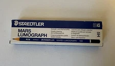 Staedtler Mars Lumograph 5H Graphite Art Drawing Pencils Box of 12 NEW