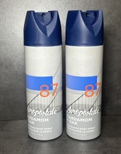 2 Aeropostale 87 Cardamom  Oak Fragrance Body Mist 5 oz