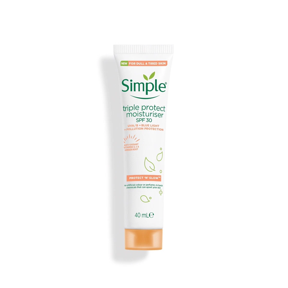 Simple online moisturiser spf