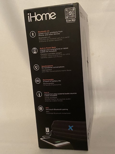 ihome nfc portable bluetooth speaker