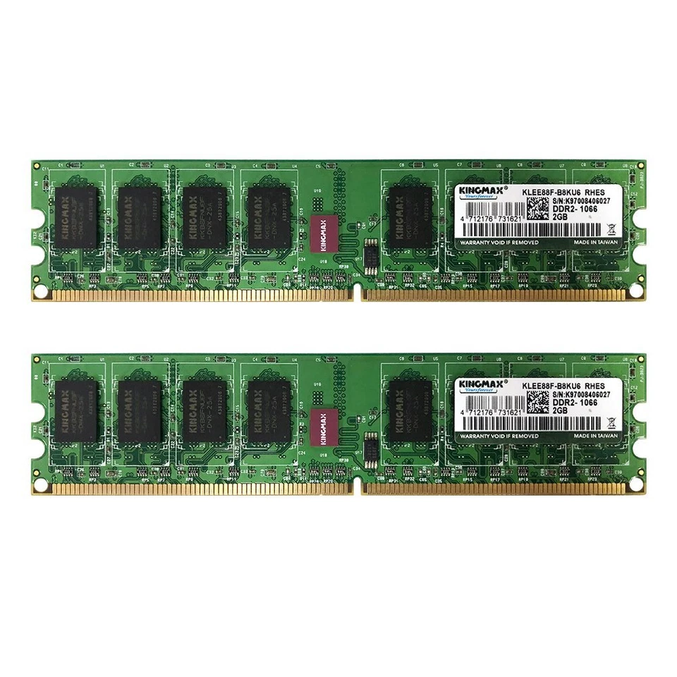 8GB 4GB 2GB DDR2 1066MHz PC2-8500U 240Pin OC DIMM RAM Desktop Memory For Kingmax - Image 4 of 4