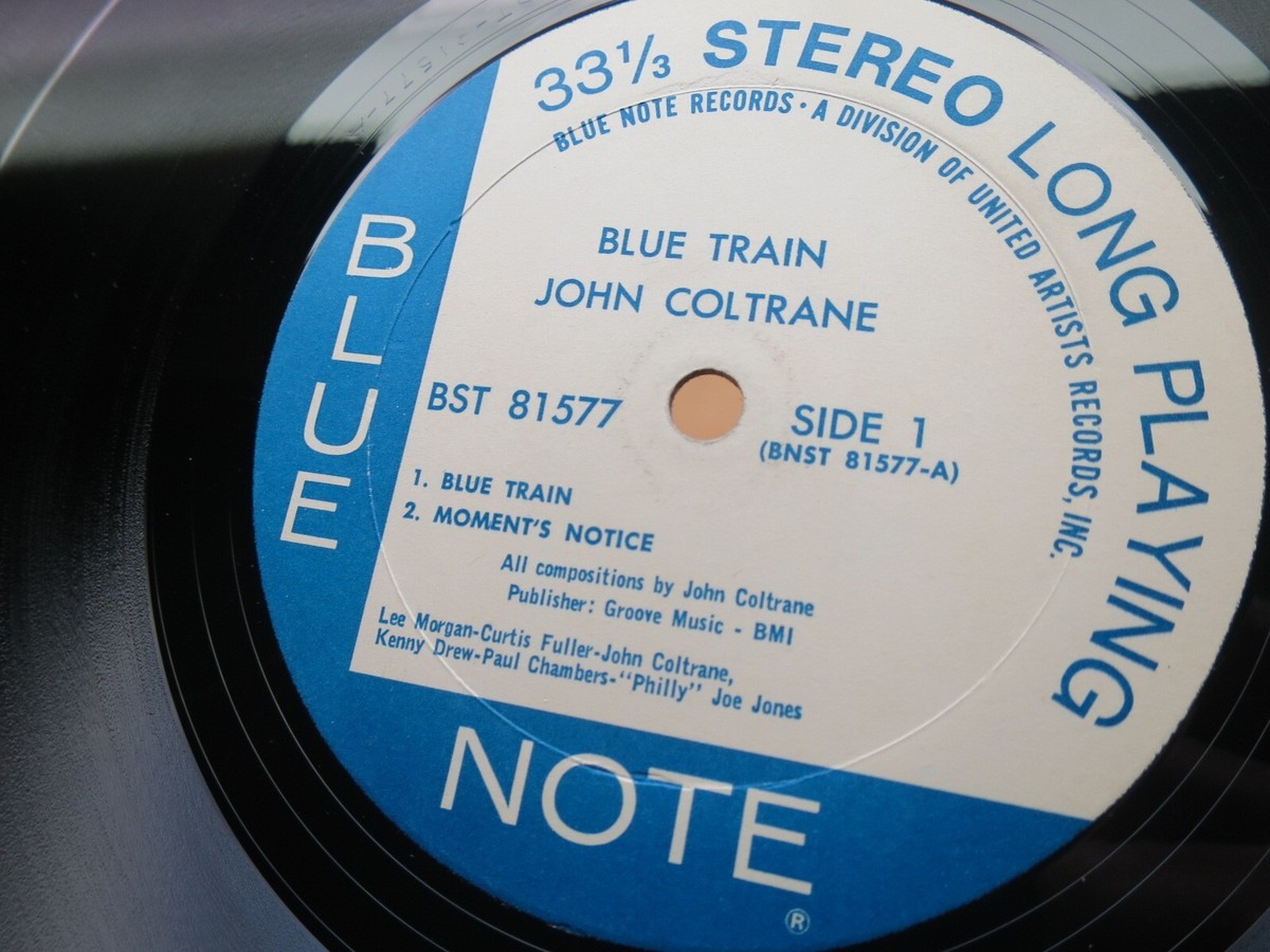 John Coltrane: Blue Train (VG+ 1967 Blue Note BST-81577 Stereo