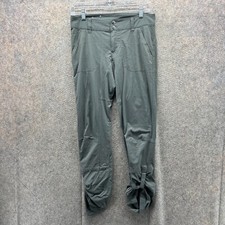 Columbia Pants Womens 2 Gray Saturday Trail Stretch Hiking Roll up 1579861