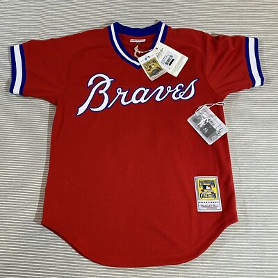 Mitchell & Ness Atlanta Braves Dale Murphy #3 Jersey Red Size 2xl