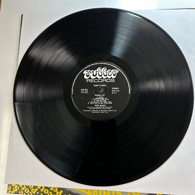 Don't Panic LP Record Vinyl Rubber Top Pete Scott | eBay