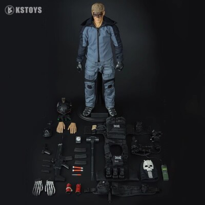 Simon Riley Figure FLAGSET KS21001 Night War Ghost Simon Riley 1/6 Action Figure Collect ...