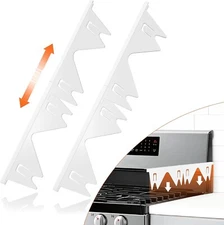 Stove Gap Covers Stainless Steel for Kitchen Oven Gap Between Stovetop
