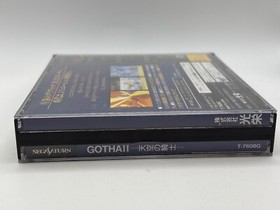 Gotha II: Tenkuu No Kishi Tratto Sega Saturn Game CIB Japan JP IMPORT