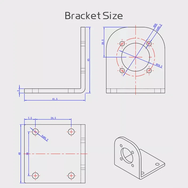 Planetengetriebe DC 12V 24V Motor Niedrige Geschwindigkeit Regelung Drehmoment - Bild 3 von 4