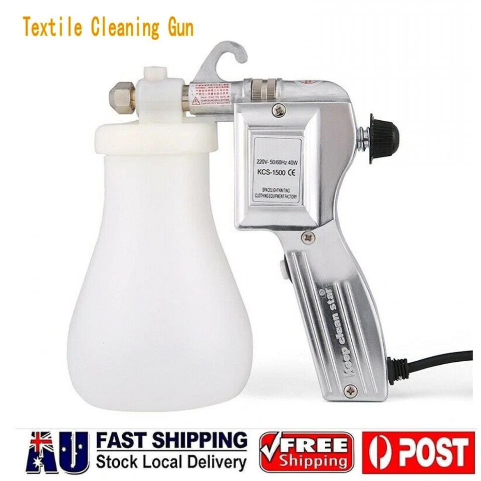 High Pressure Textile Spot Cleaning Gun Crystals Lapidary Fabric Rocks Gems BJX