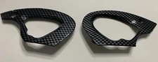 GY6 SCOOTER 125cc 150cc CARBON FIBER  SIDE  HANDLEBAR COVER PLATES