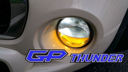 GP Thunder H9 3500K Golden Yellow Fog Light Bulbs for BMW Infinite Honda Toyota - Picture 7 of 9