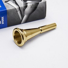 Genuine Stork CM18 24K Gold C Series French Horn Mouthpiece NEW
