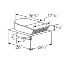 BlueStar Remote Blower PH-1000CFMR 1000 CFM 3 Speed Blower NEW in Box!