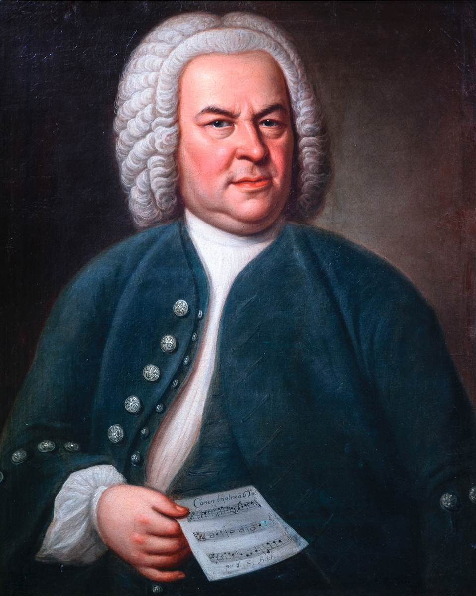 Johann Sebastian Bach Portrait 8