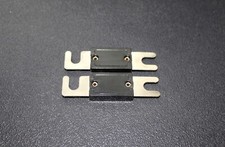 2 PACK 200 AMP ANL FUSE FUSES NICKEL PLATED INLINE WAFER CAR AUDIO STEREO ANL200