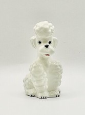 Vintage Goebel 1950?s Sitting White Poodle - KT160 - Pre-owned