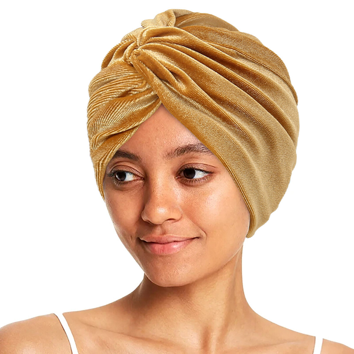 Velvet Knot Twist Hijab Hat Women Muslim Caps Bonnet Chemo Islamic