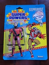 Kenner SUPER POWERS COLLECTION STEPPENWOLF Vintage Figure 1985 MOC