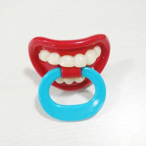 Funny Baby Orthodontic Teeth Dummy Silicone Feeder Mustache Pacifier Nipple - Picture 11 of 13