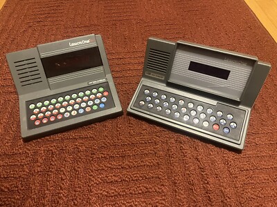 Vintage Vtech Lesson One Plus 1989  & VTech Video Technology Lesson One 1980