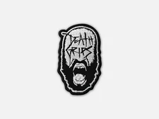 ##Death Grips## logo embroidered patch