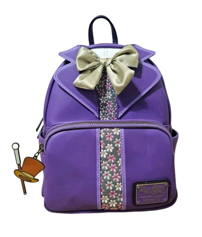 Loungefly Willy Wonka Cosplay Mini Backpack New Rare L.E. 