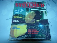 Système D cahiers N° 134 1985 spécial soudure, groupe électrogène, table de sou