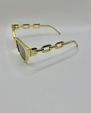High Fashion Gold Chain Link Sunglasses