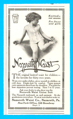1918-nazareth-waist-clothing-for-children-antique-print-ad-under