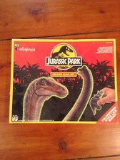 Vintage Jurassic Park Colorforms Deluxe Play Set 1992 / Original Box Dinosaurs