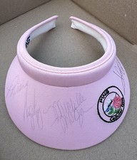 Cappello Vintage Ping Golf Visiera ROSA Cellulare Quattro Firme Firmato No Certificato