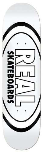 Real Team Classic Oval White Custom Complete Skateboard - 8.38" - 第 10/11 張圖片